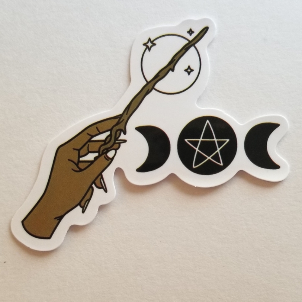 10/$10 Witchy Magic Wand Sticker